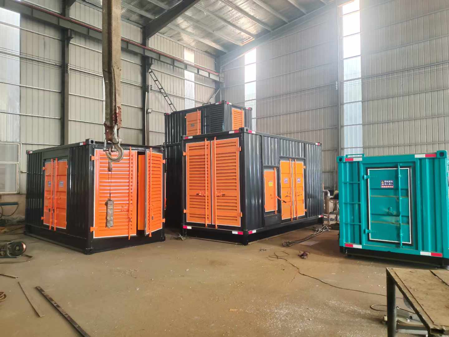 江山500kw柴油发电机组可以带动多少功率设备？