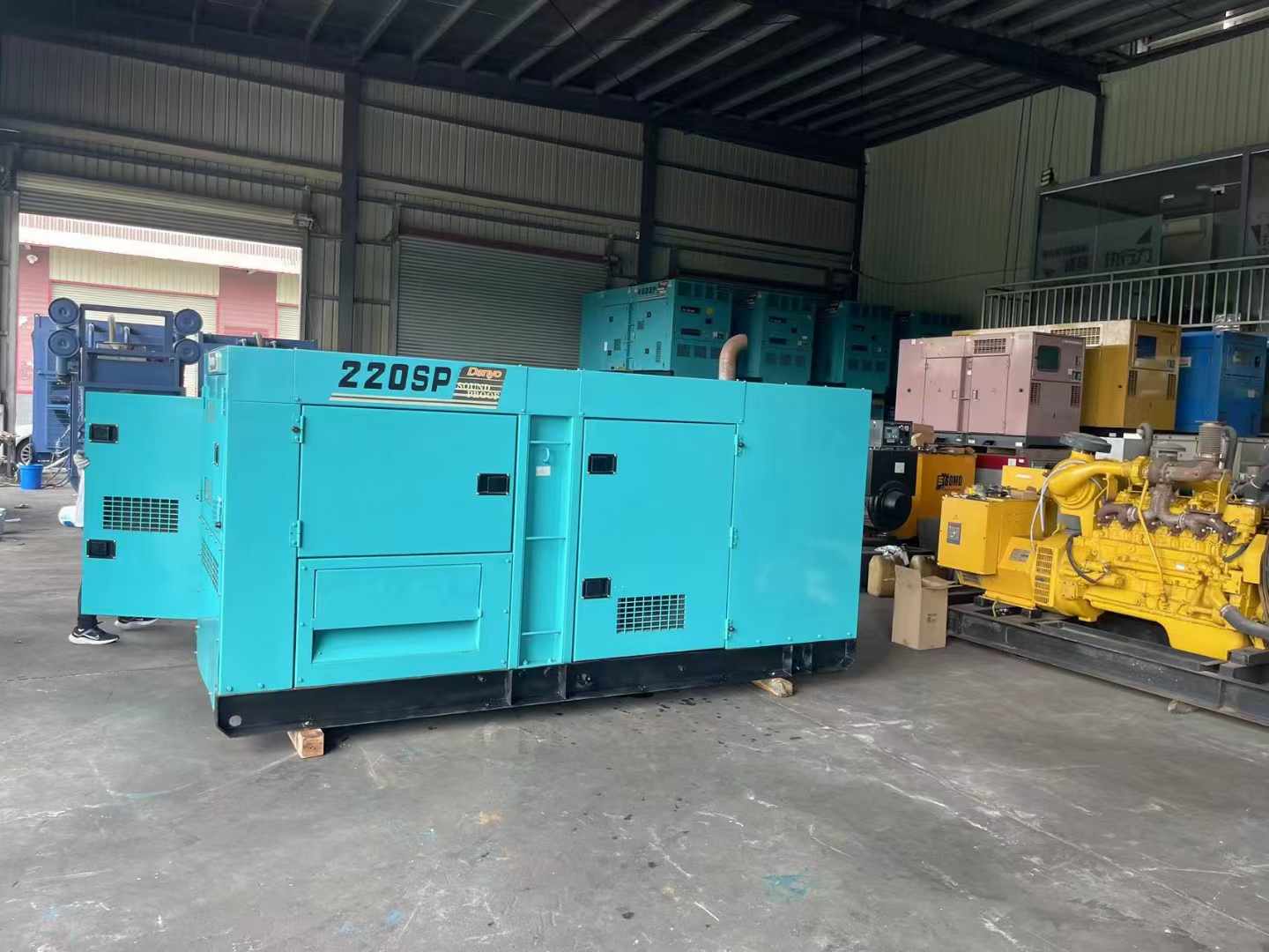 江山600kW柴油发电机组带载能力?